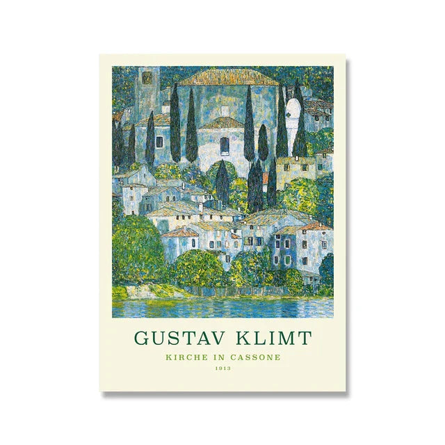 Gustav Klimt - Kirche in Cassone