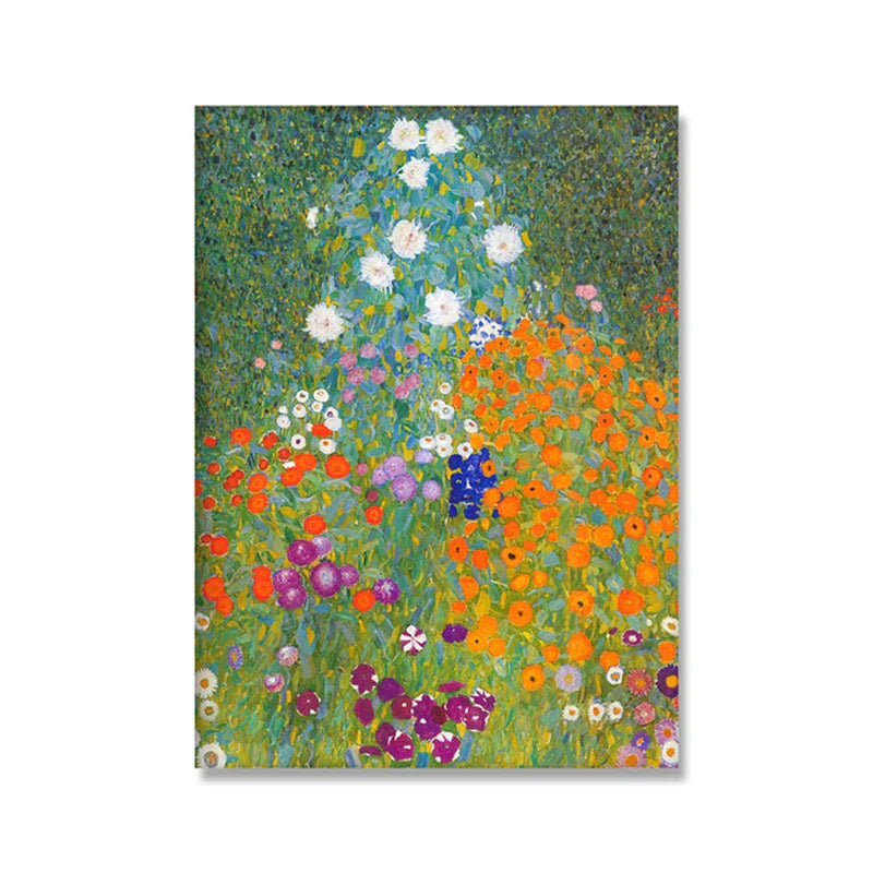 Gustav Klimt - Jardín de flores