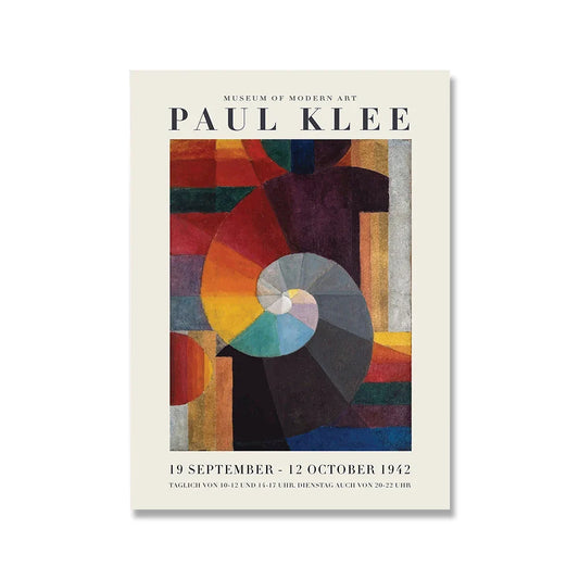 Paul Klee - El encuentro (de Johannes Itten)