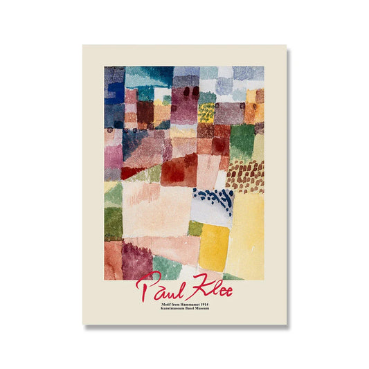 Paul Klee - Motief uit Hammamet