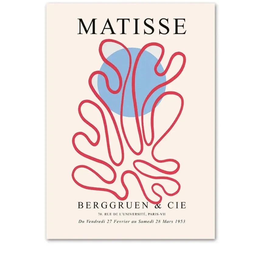 Henri Matisse | Berggruen & Cie | Matisse Papiers découpages | Découpes | Rêves abstraits