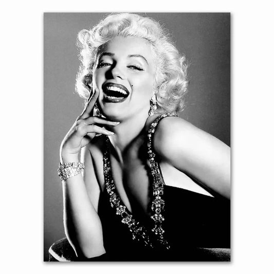 Marilyn Monroe | Movie Poster | Marilyn's Radiant Laugh