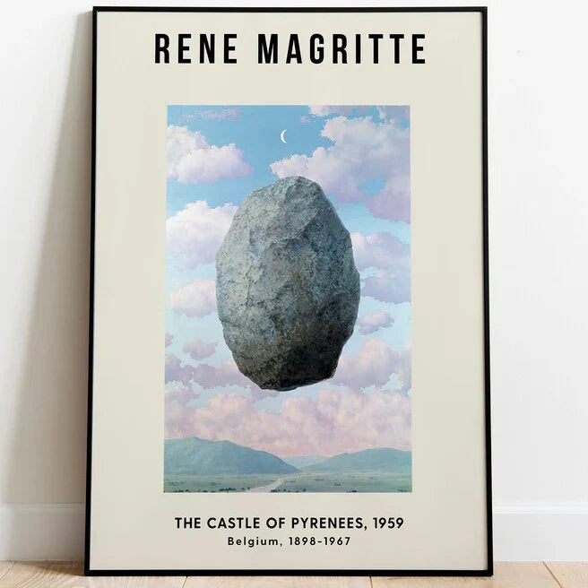 René Magritte - Het kasteel van de Pyreneeën, 1959