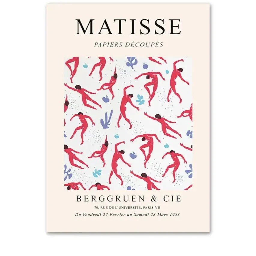 Henri Matisse | Berggruen & Cie | Matisse Papiers découpages | Découpes | Muse minimaliste