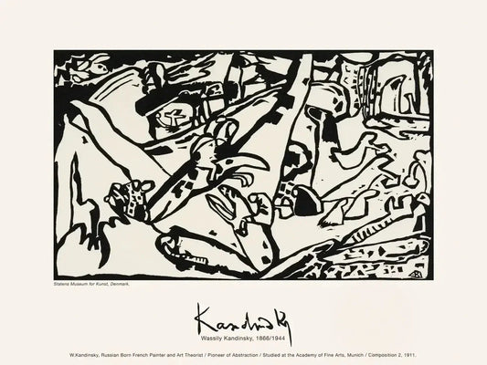 Wassily Kandinsky - Compositie nr.2