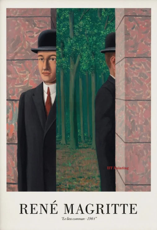 René Magritte - Le Lieu Commun, 1964