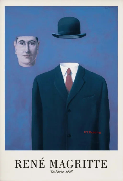 Rene Magritte - The Pilgrim, 1966