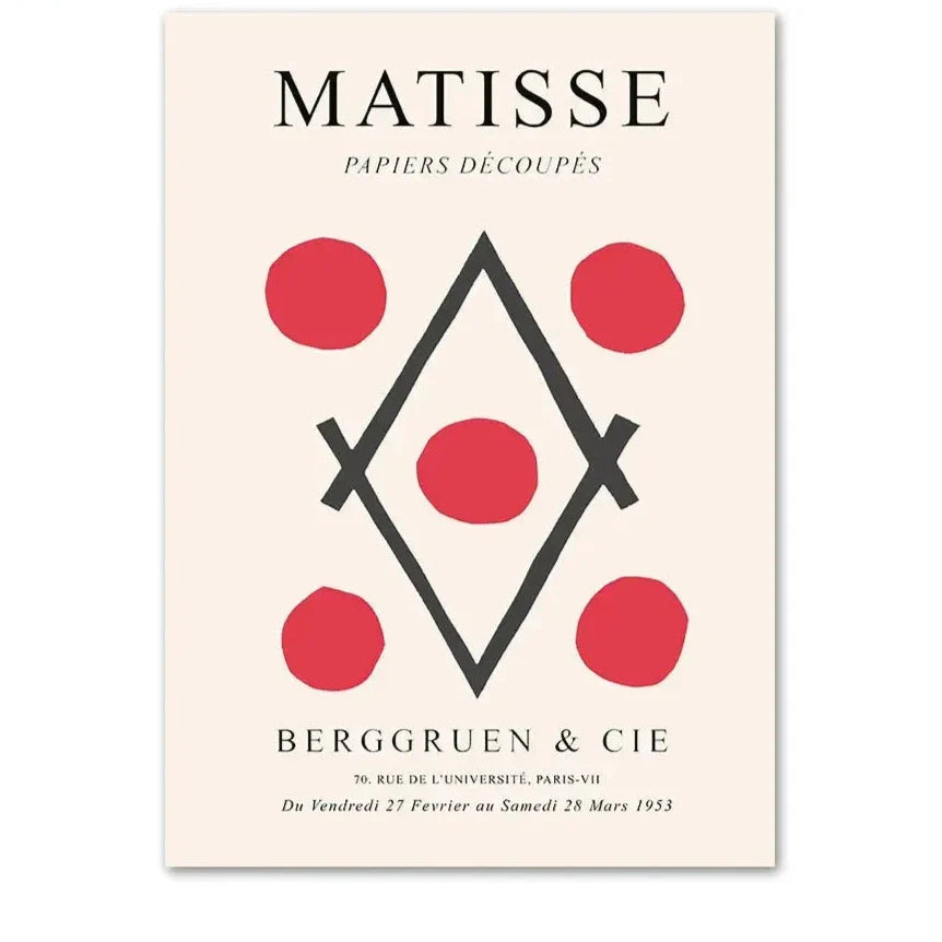 Enrique Matisse | Berggruen & Co. | Matisse Papiers golpes | Recortes | La poesía de las líneas