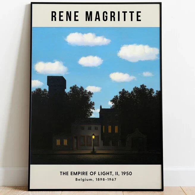 René Magritte - L'Empire de Lumière II, 1950