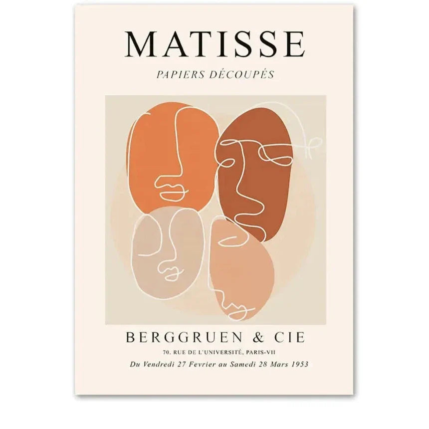 Enrique Matisse | Berggruen & Co. | Matisse Papiers golpes | Recortes | El arte del equilibrio