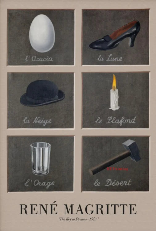 René Magritte - De sleutel tot dromen, 1927