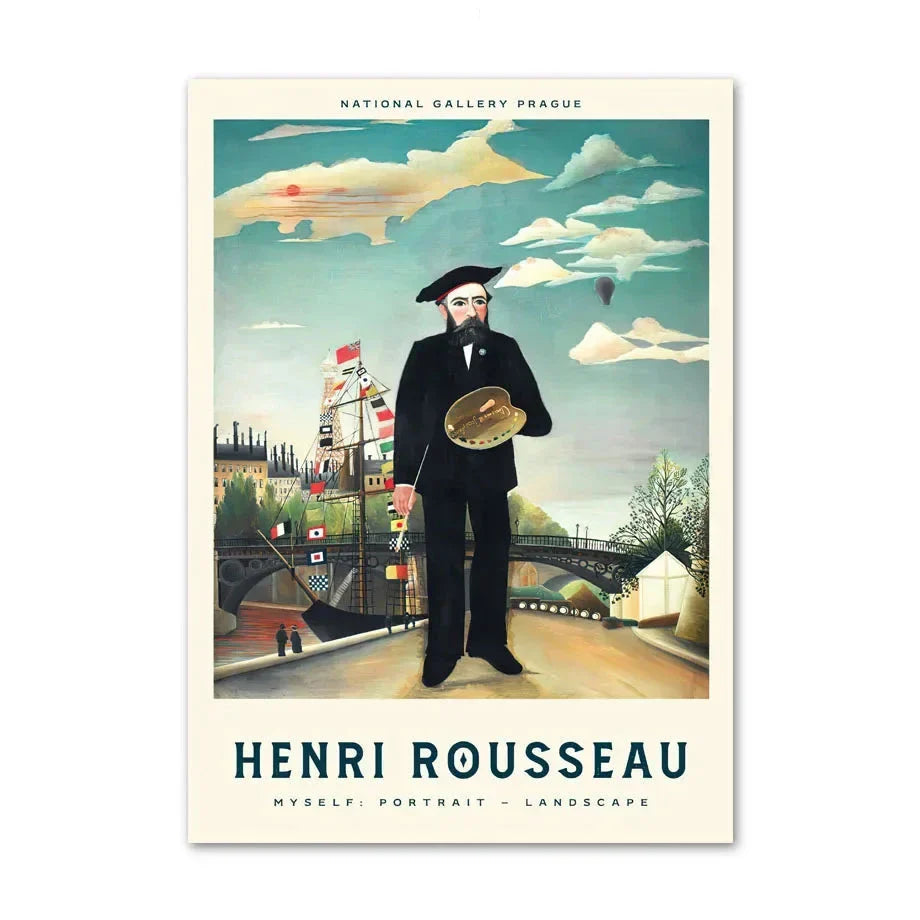 Henri Rousseau - Autoportrait