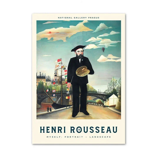 Henri Rousseau - Autorretrato