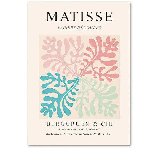 Henri Matisse | Berggruen & Cie | Matisse Papiers découpages | Découpes | Des rythmes de simplicité