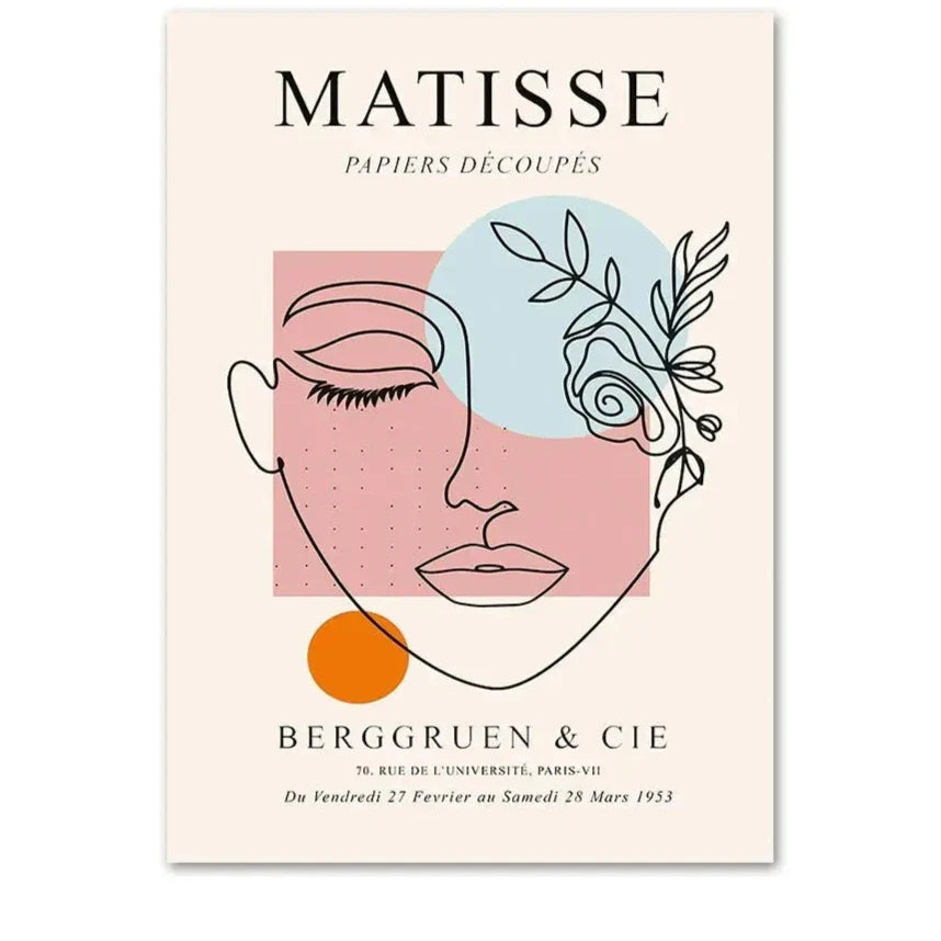 Enrique Matisse | Berggruen & Co. | Matisse Papiers golpes | Recortes | Formas de serenidad