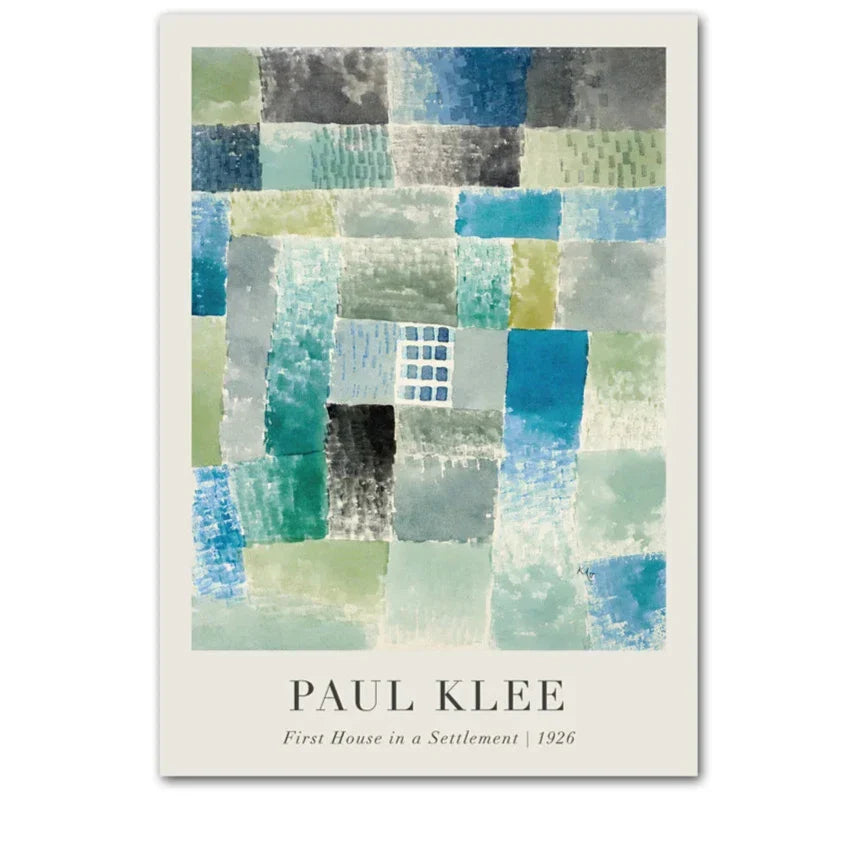 Paul Klee - Primera casa en un asentamiento