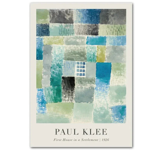 Paul Klee - Primera casa en un asentamiento