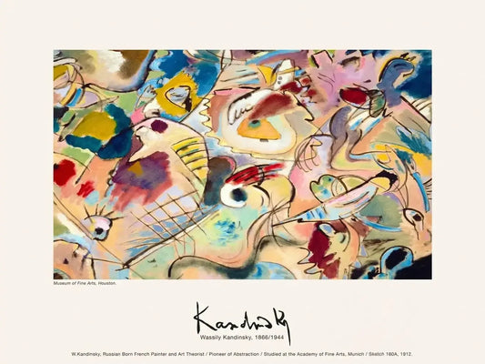 Wassily Kandinsky - Schets 160A