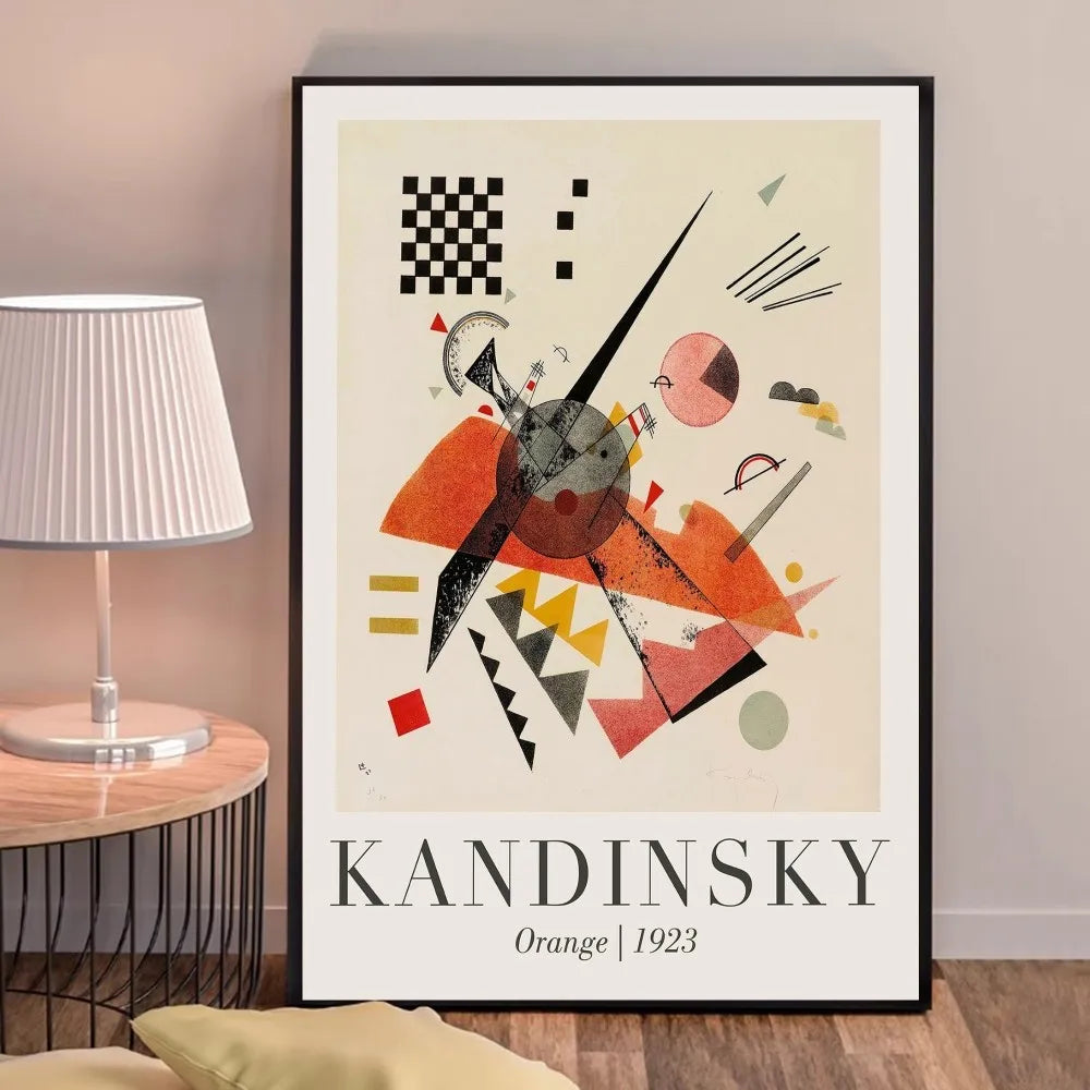 Orange | Wassily Kandinsky | 1923 | Modern Art Exhibition Poster